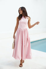 Dawn's Embrace Maxi Dress Pink