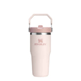Stanley The 14oz IceFlow Flip Straw in Rose Quartz