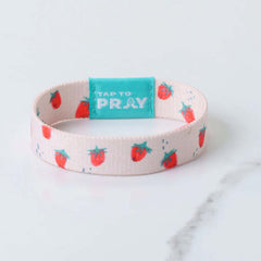 Tap To Pray Wristband in Bear Good Fruit