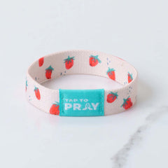Tap To Pray Wristband in Bear Good Fruit