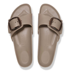 Women's Madrid Big Buckle EVA Sandals in Gray Taupe