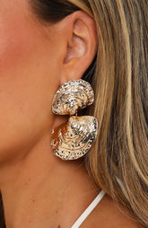 Parka Earrings Gold