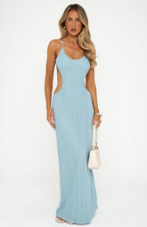 Solis Maxi Dress Baby Blue