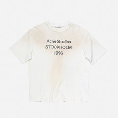 Acne Studios Logo T-shirt Relaxed Fit Cotton #337208