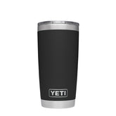 YETI Black Rambler 20oz Tumbler