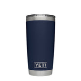 YETI Navy Rambler 20oz. Tumbler