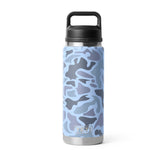YETI Blue Camo Rambler 26oz Chug Bottle