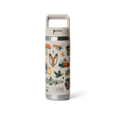 YETI Cape Summer Camp Rambler 18oz Straw Bottle