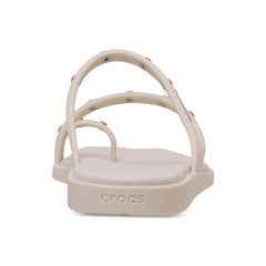 Miami Studded Toe Loop Sandals in Almond Tint
