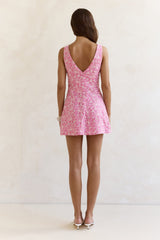 Wonderous Moment Mini Dress Pink