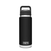 YETI Black Rambler 26oz Chug Bottle
