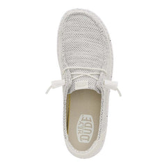 Women's Wendy Stretch Sox in Stone White