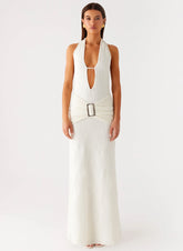 Smoke Ivy Maxi Dress - White
