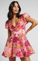 Brailey Jacquard Mini Dress