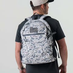 Backpack in White Camo