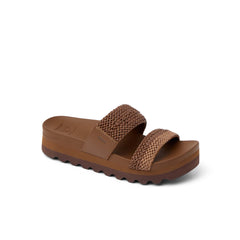 Women's Reef Cushion Vista Hi Sandals in Chocolate