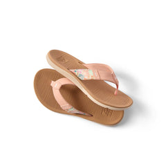Women's Reef Santa Ana Sandals in Peach and Tan