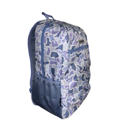 Printed Backpack in Hydrangea Camo