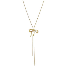 Bow Dangle Necklace
