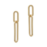 Matte Chain Link Earrings