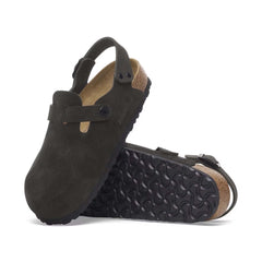 Tokio Suede Leather Shoes in Black