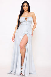 Symphony Dress - Spaghetti Strap Sherri Shine Maxi Dress