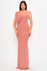 Spaghetti Shoulder Strap Maxi Dress