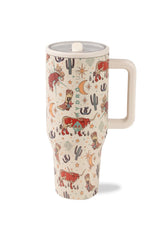 HydroJug Traveler 40 oz Tumbler in Rodeo | 40OZ RODEO-WESTERNBEIGE