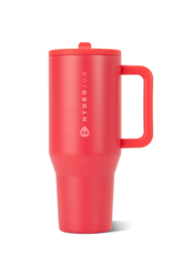 HydroJug Traveler 40 oz Tumbler in Fruit Punch | RED-840494420751