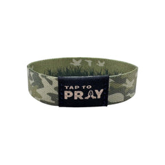 Tap To Pray Wristband in Waterfowl Camo
