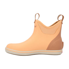 Women's 6 Inch Ankle Deck Boot in Peach Fuzz