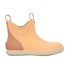 Women's 6 Inch Ankle Deck Boot in Peach Fuzz