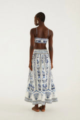 Off-White Flowers Arch Maxi Skirt
