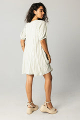 Jenny Striped Babydoll Dress FINAL SALE