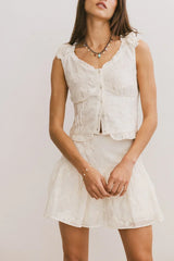 Devin Embroidered Top FINAL SALE