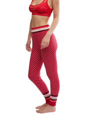 Free People Falala Red Peppermint Dot Leggings - FINAL SALE