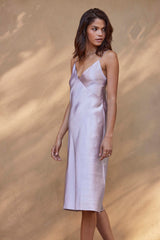 Silky Satin Midi Dusk Outlet