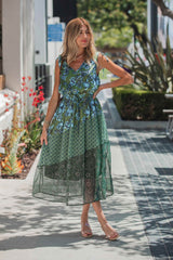 Greenhaven Print Midi Dress - FINAL SALE