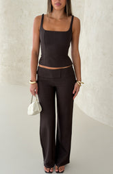 Moon Shine Pants Chocolate