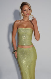 Serena Top - Olive