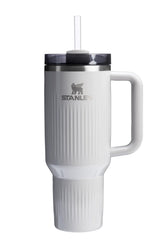 Stanley Quencher H2.0 Fluted 40 oz Tumbler in Ash Gloss | 10-13002-011 ASHGLOSS