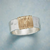 Auriel™ | Vintage Gold Thread Ring