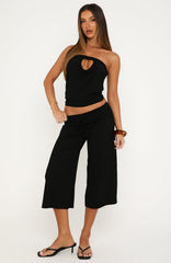 Valerie 3/4 Pants Black