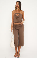 Valerie 3/4 Pants Mocha