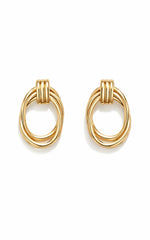 Adela Earrings - Drop Earrings in Gold