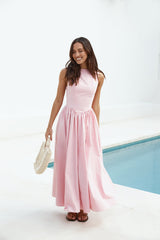 Dawn's Embrace Maxi Dress Pink