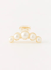 Oyster Club Claw Clip - Pearl