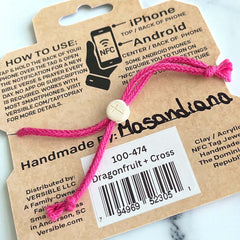 Tap To Pray Dragon Fruit Adjustable String Bracelet