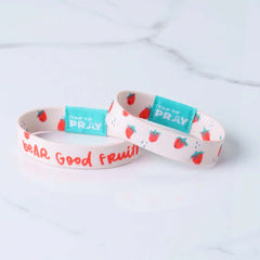 Tap To Pray Wristband in Bear Good Fruit
