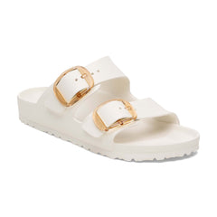 Arizona Big Buckle Eva Sandals in Eggshell